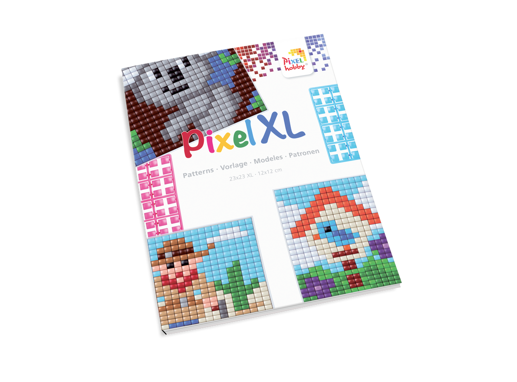 Musterheft XL | Flexible Grundplatte (23x23 Pixel)