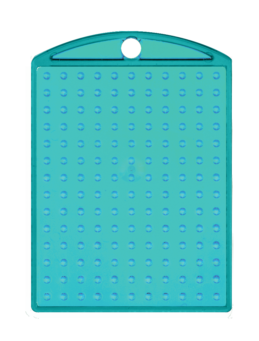 Medallion | Transparent Turquoise (11x14 pixels)