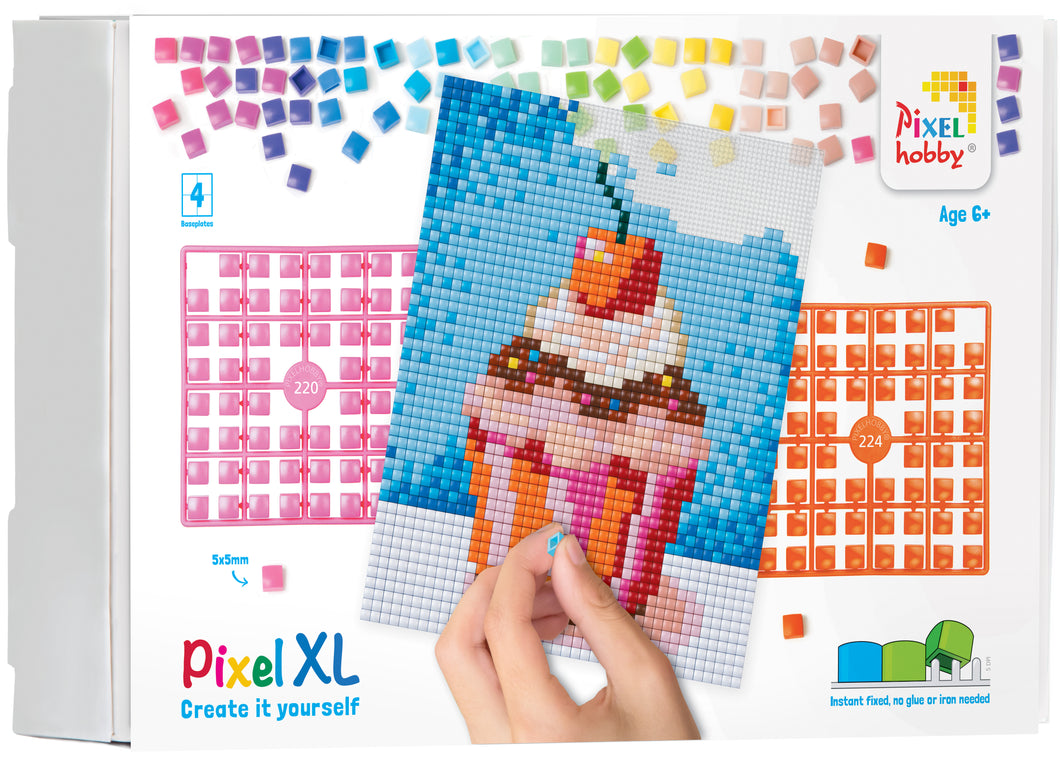 Pixel XL-Bundle | Cupcake (4 Grundplatten)