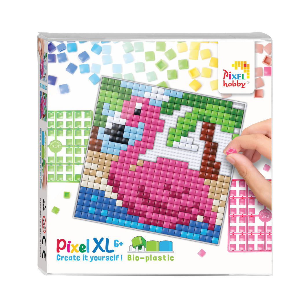 Pixel XL Set | Flamingo (flexibele basisplaat)
