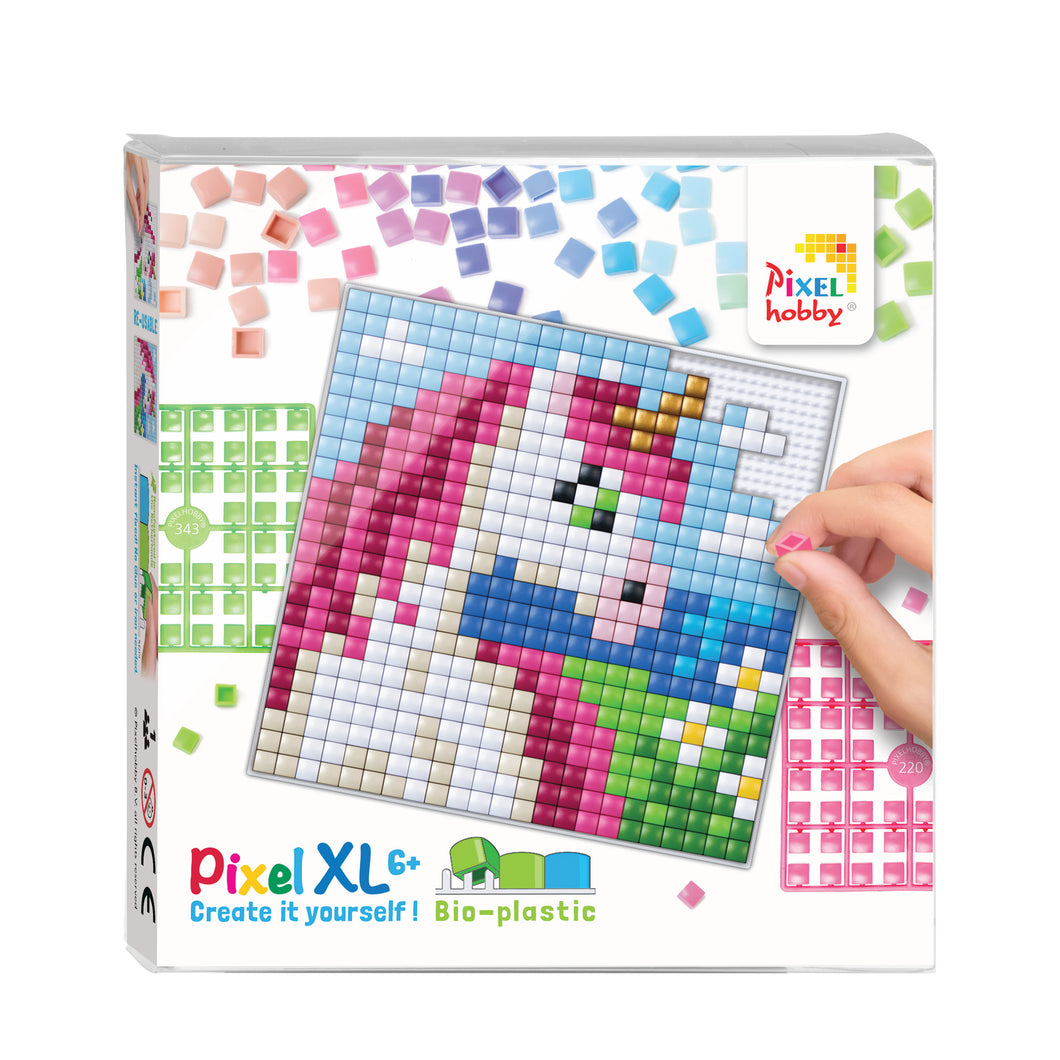 Pixel XL-Set | Einhorn (flexible Grundplatte)