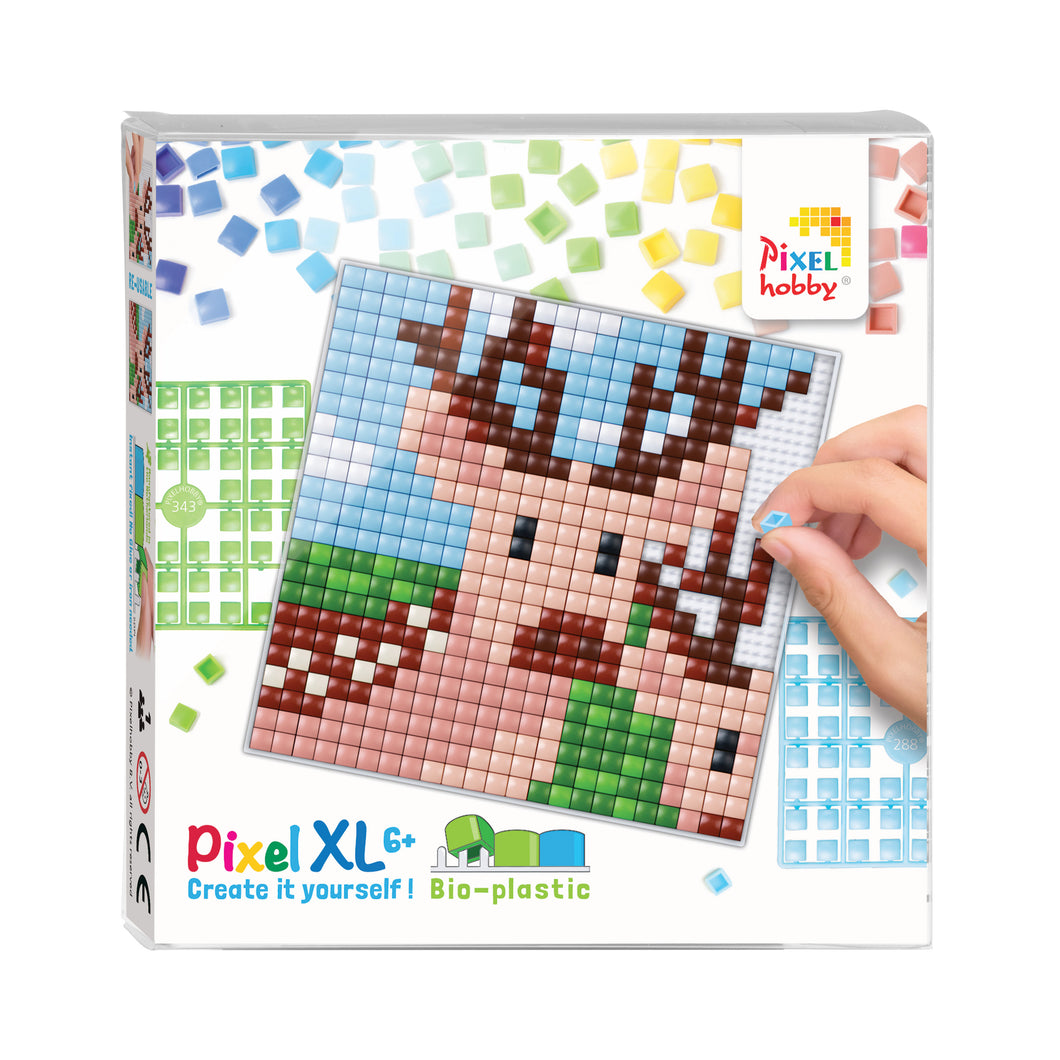 Pixel XL-Set | Hirsch (flexible Grundplatte)
