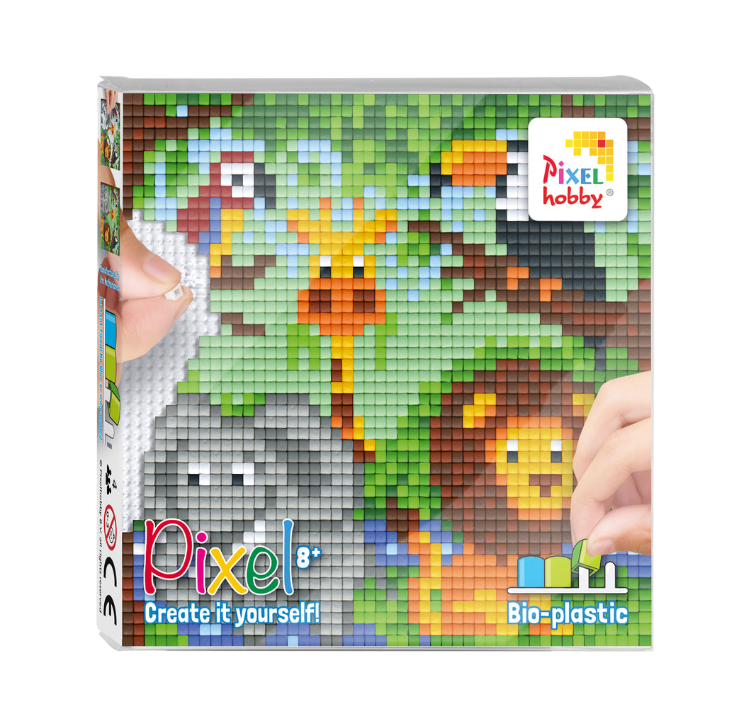 Pixel-Set | Dschungel