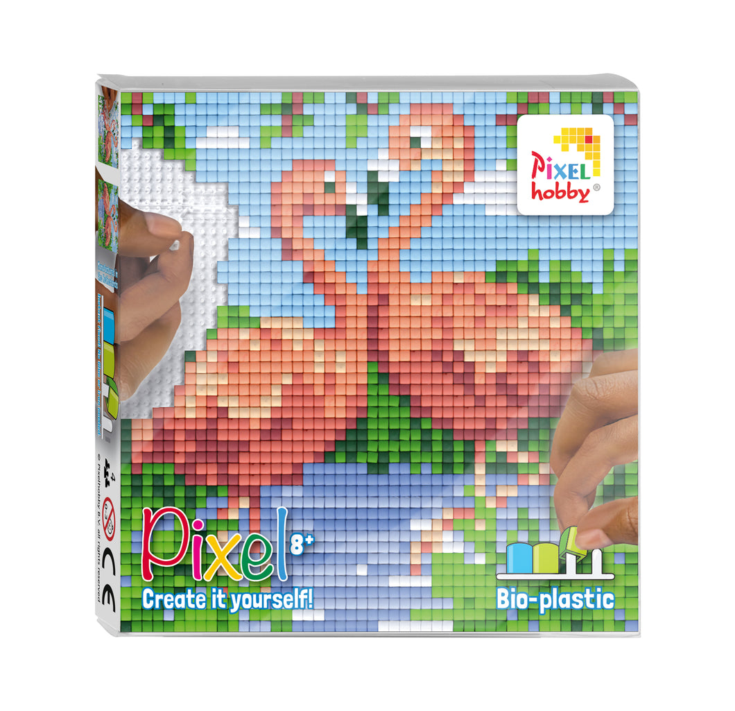 Pixel-Set | Flamingos