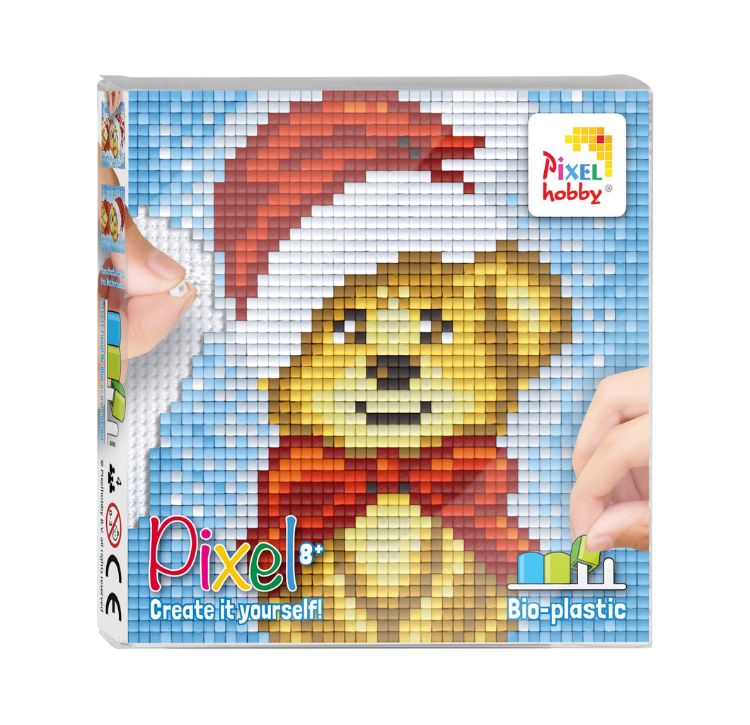 Pixel-Set | Weihnachtshund