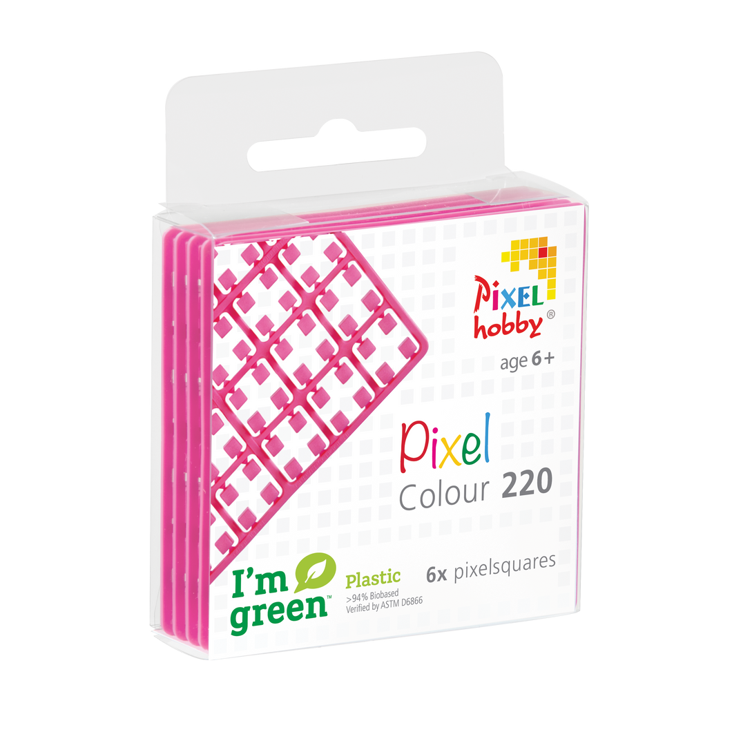 Pixel Squares (6-pack) colour 220