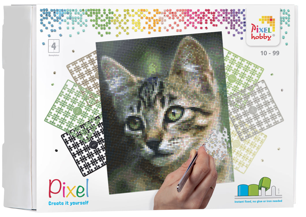 Pixel Set Kitten | 4 baseplates