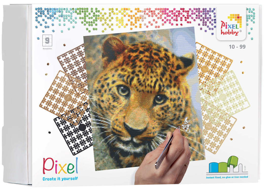 Pixel Kit | Luipaard (9 basisplaten)