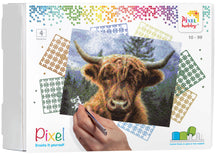 Afbeelding in Gallery-weergave laden, Pixel Kit | Schotse Hooglander (4 basisplaten)
