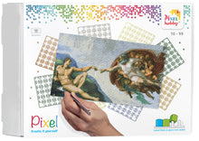 Load image into Gallery viewer, Pixel Set &#39;The creation of Adam&#39; | 12 baseplates
